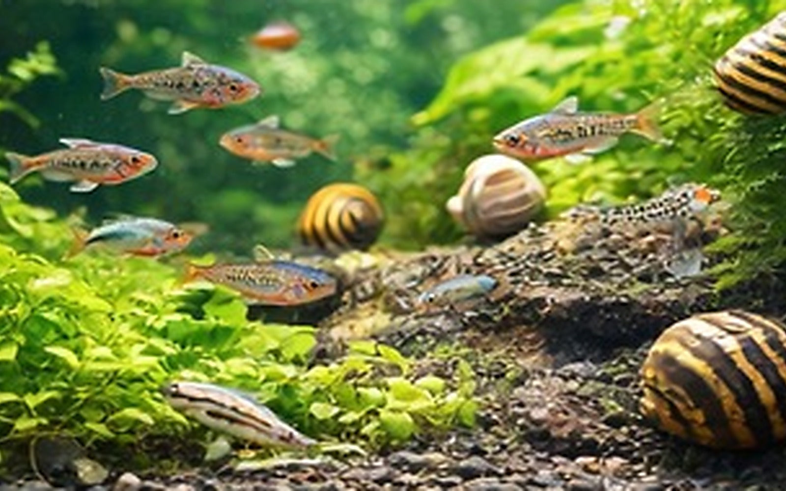 Peaceful Community Fish