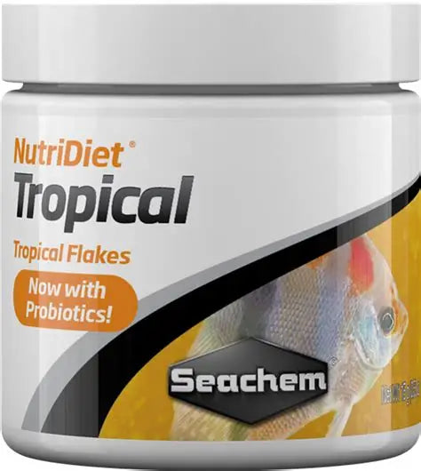Seachem NutriDiet Tropical Flakes w/ Probiotics - 15g product photo 1